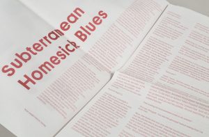 Subterrean Homesick Blues